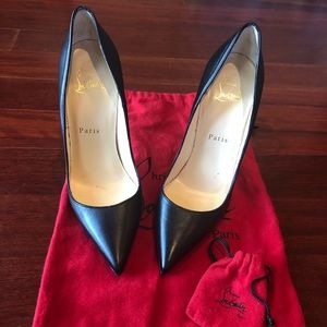So Kate Black Louboutin Heels